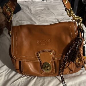 Very soft leather!!! Coach Brown Leather Shoulder Bag